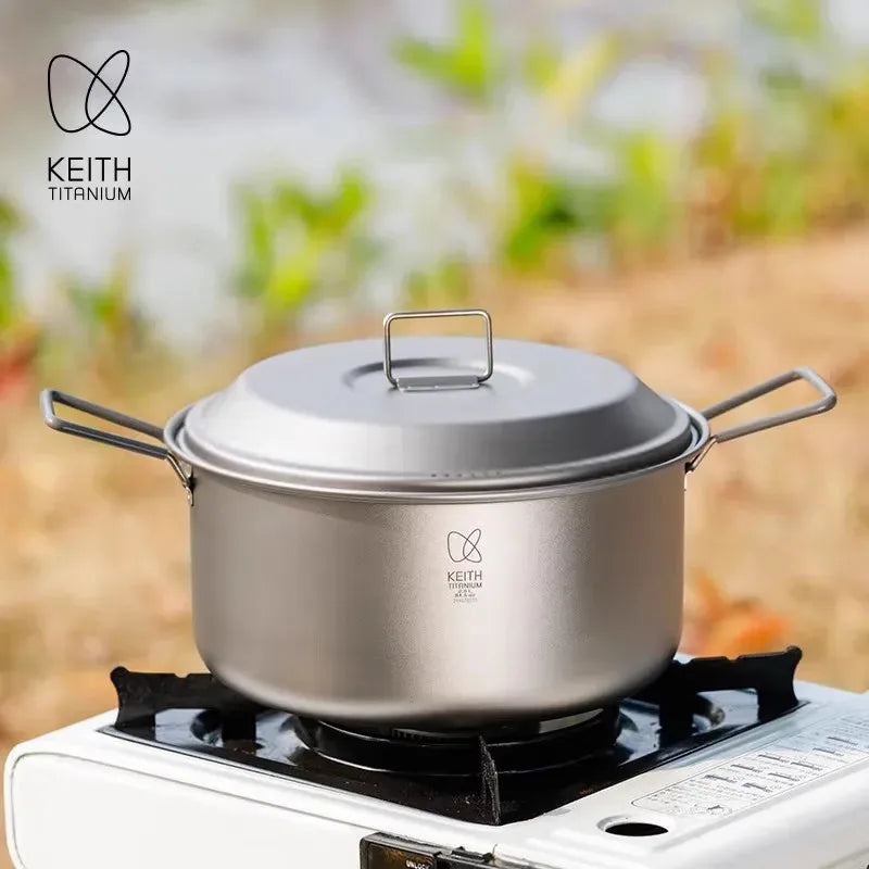 Kjele i titan 2,5 L med lokk – bilde 2